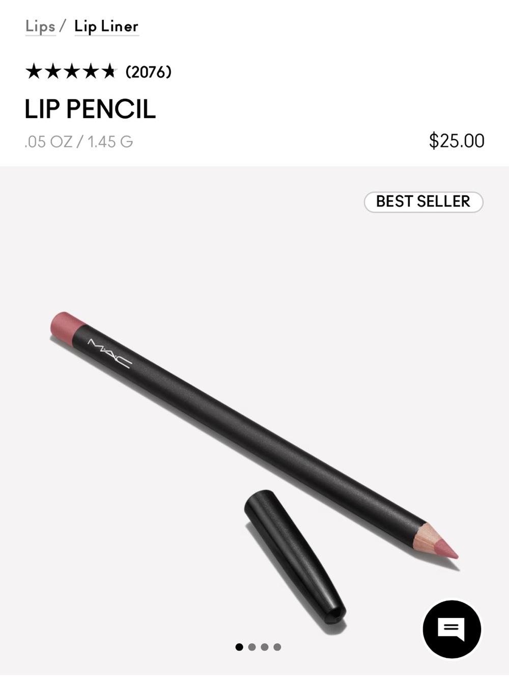 MAC Cosmetics Lip Pencil - Dervish